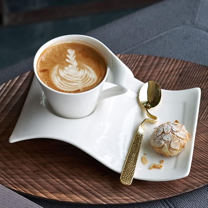 Villeroy & Boch NewWave Caffé Collection Small Cappuccino Cup, Premium Porcelain - Image 4