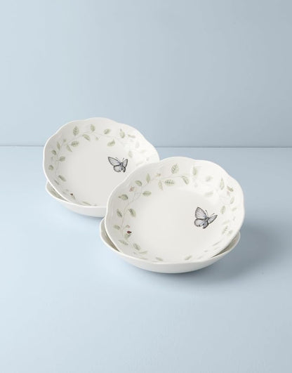 Lenox Butterfly Meadow Porcelain Pasta Bowl Set - Image 5