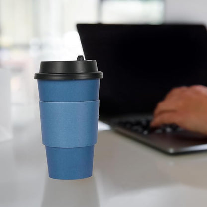 LITOPAK 100 Pack 16 oz Disposable Coffee Cups - Image 4