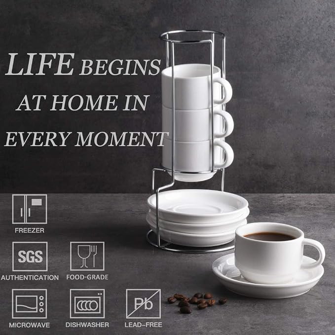 Sweejar Porcelain Espresso Cups - Image 2