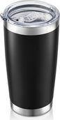 20 oz Tumbler with Lid Stainless Steel Insulated Tumblers, 1 Pack | Leak Proof by Unknown