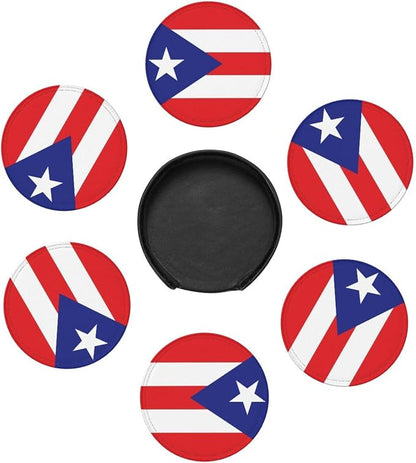 Puerto Rico Flag Coasters for Drinks - Image 7