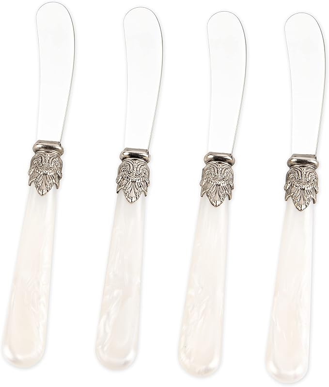 REVERIE Collection 4-piece Stainless Steel Butter Spreader Cheese Knife by CATHYLIN