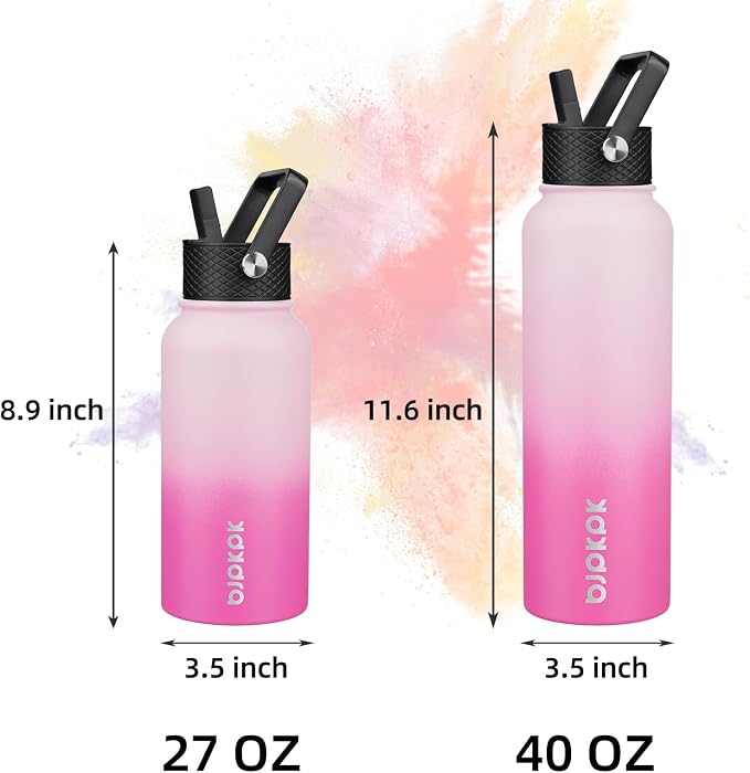 BJPKPK 27oz Insulated Water Bottle - Image 4