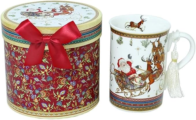 STP GOODS Porcelain Tea/Coffee Cup in Gift Box Fine Porcelain Coffee Cup Tea by STP-Goods