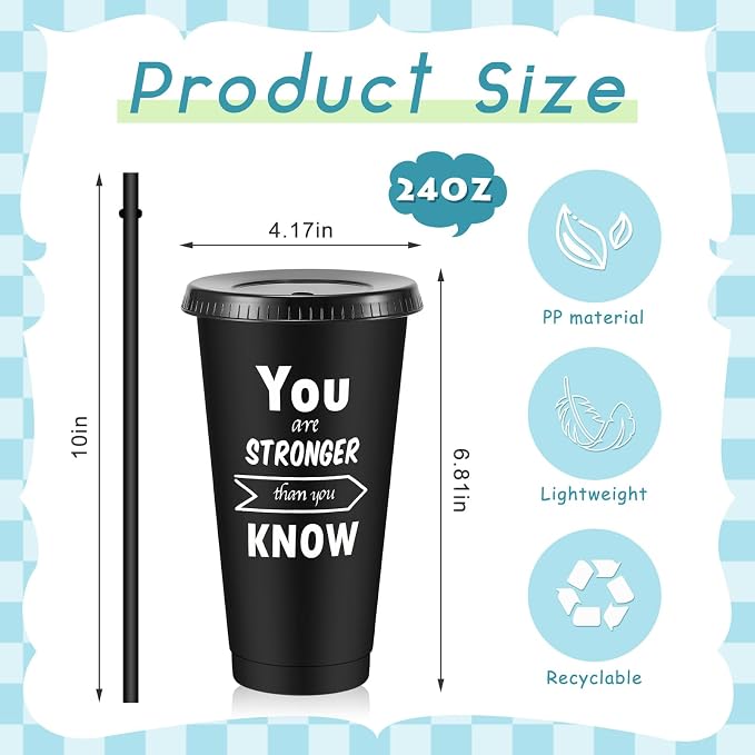 Uiifan 30 Pcs Inspirational Cups Bulk - Image 2