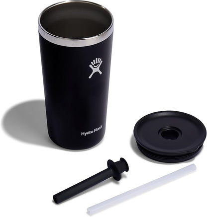 20 OZ All Around Tumbler Straw LID Black - Image 4