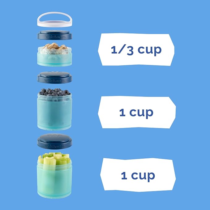 Whiskware Stackable Snack Containers - Image 4