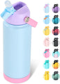 Fijinhom 24oz Insulated Stainless Steel Water Bottle, Wide Mouth Double Wall by Fijinhom