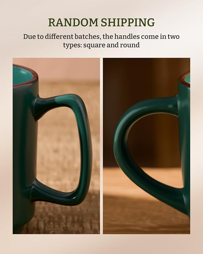 famiware Coffee Mugs Set of 6, Nebula 14oz Coffee Mugs Ceramic Cup Set | - Image 3
