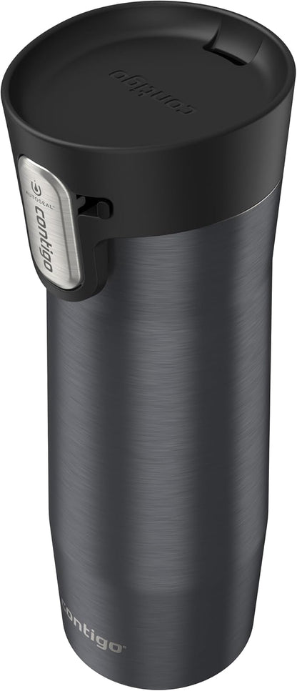Contigo Travel Mug, Vacuum-Insulated Stainless Steel | AUTOSEAL Technology | - Image 4