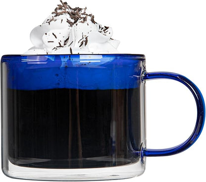 Restaurantware Coffee Cups 12 Pack of 11 oz Double Wall Glass Insulated Coffee - Image 9