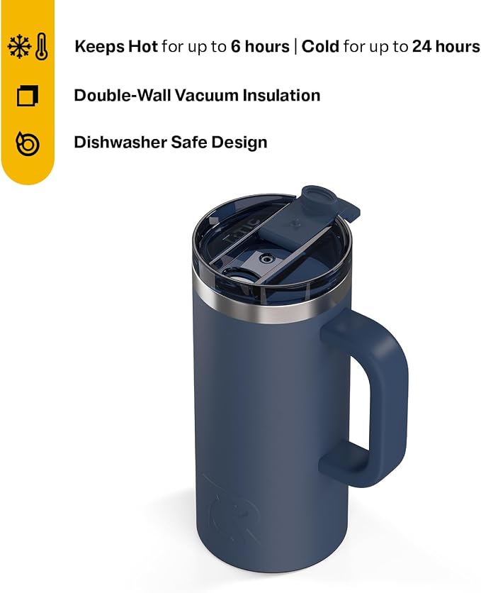RTIC 16oz Road Trip Travel Mug - Image 2