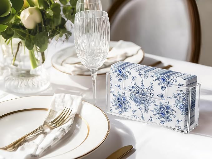 HBlife Acrylic Guest Towel, Paper Napkin Holder - Image 4