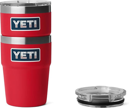 YETI Rambler 16 oz Stackable Tumbler, Vacuum Insulated, Stainless Steel - Image 6