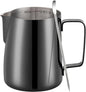 Amrules Milk Frothing Pitcher, 12 oz Milk Frother Cup by Amrules