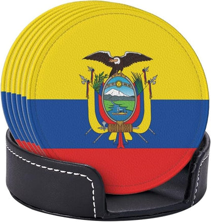 Ecuadorian Flag Coasters for Drinks - Image 8
