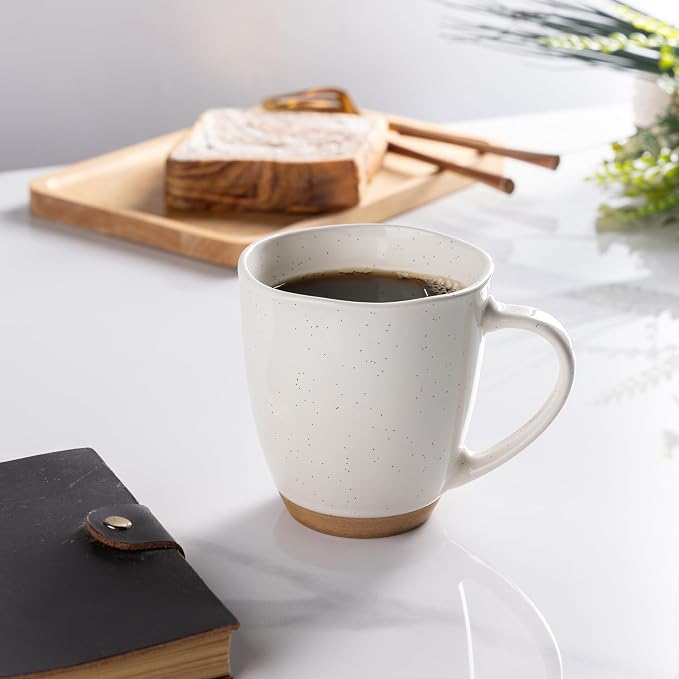 AmorArc 12oz Coffee Mugs, Ceramic Coffee Mugs set of 4 - Image 5