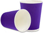 Restaurantware-12 Ounce Disposable Coffee Cups, 500 Ripple Wall Hot Cups by Restaurantware
