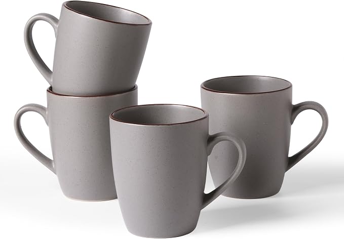 famiware Venus Coffee Mugs Set of 4, 13 oz Ceramic Stoneware Mug Cup Set | by Famiware