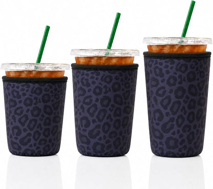 Cobetech Iced Coffee Sleeve Reusable, 3 Pack Neoprene Coffee Cup Sleeves by Unknown