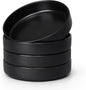 E-far Pasta Bowls Set of 4, 35oz Large Salad Bowl Plate by E-far