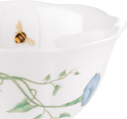 Lenox Butterfly Meadow Porcelain 4-Piece Rice Bowl Set - Image 3