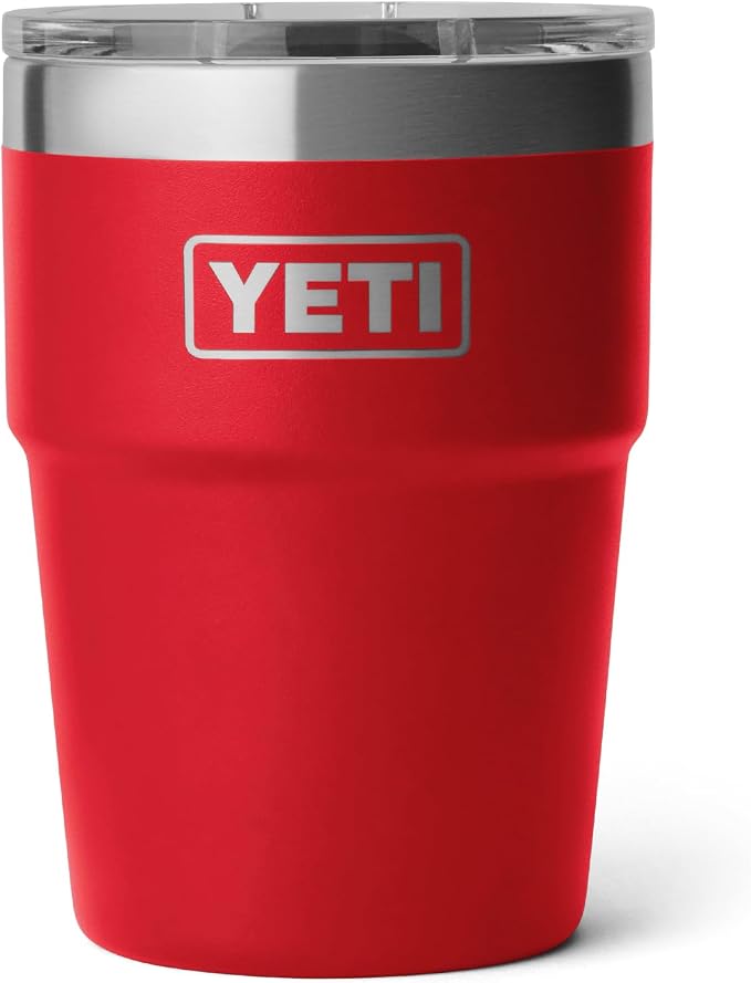 YETI Rambler 16 oz Stackable Tumbler, Vacuum Insulated, Stainless Steel by YETI