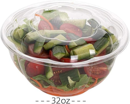 Disposable Plastic Salad Bowls - Image 3