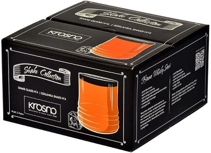 Krosno Whiskey Tumbler Glasses, 10.5 oz, - Image 9