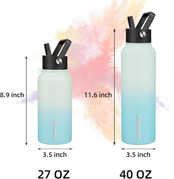 BJPKPK 40oz Insulated Water Bottle - Image 4