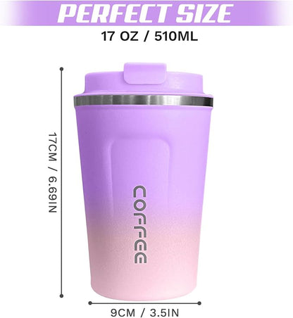 SPLMIFA Travel coffee mugs leak-proof, coffee cups - Image 4