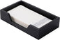 Guest Towel Napkin Holder, Disposable Hand Towel Holder for Bathroom, Wooden Guest Towel Holder Tray with Big Side Opening, Rectangular Farmhouse Cocktail Napkin Holder, Kitchen Dining Tabletop Decor