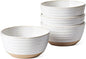 LE TAUCI Cereal Bowls Set of 4, Ceramic Soup Bowl 28 oz, Stoneware Kitchen Bowl by LETAUCI
