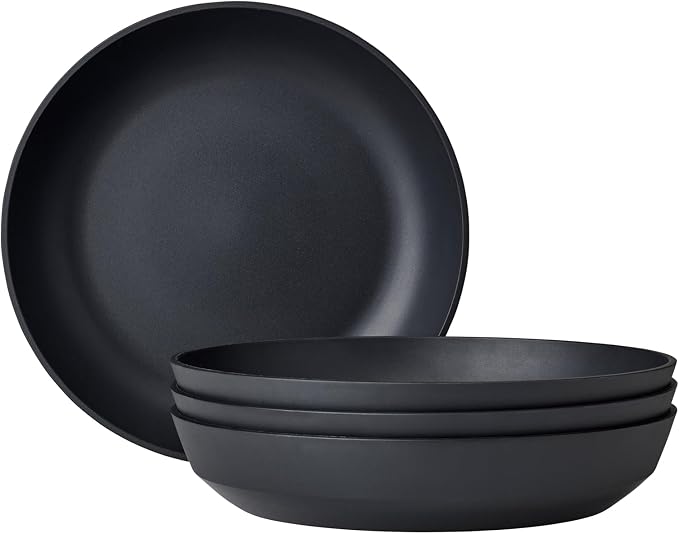 Mepal - Deep plate 4 pieces Silueta - Dishwasher & microwave resistant - by MEPAL