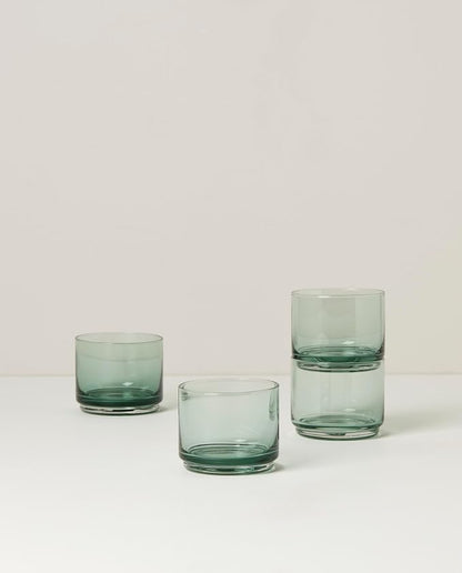 Lenox Tuscany Classics Stackable Drinkware, Dishwasher Safe, Short Glasses - Image 2