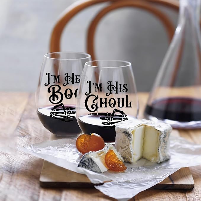 Perfectinsoy Skull Wine Glass 2 Piece - Image 4