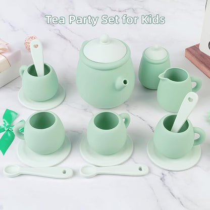 MCGMITT Silicone Tea Set, Tea Party Set - Image 2