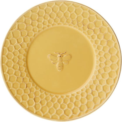 Boston International Embossed Stoneware Plate, 8-Inch Diameter by BostonInternational