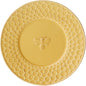 Boston International Embossed Stoneware Plate, 8-Inch Diameter by BostonInternational