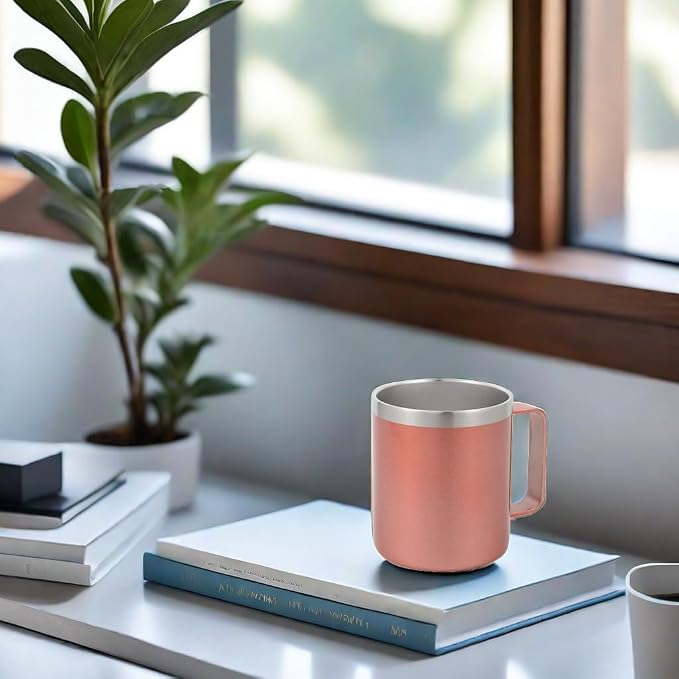 Volhoply 14oz Insulated Stainless Steel Coffee Mug - Image 5