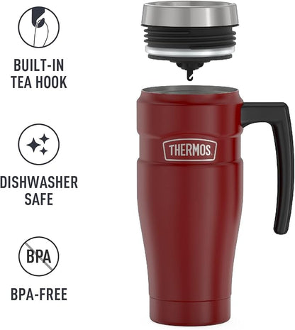 THERMOS Stainless King Vacuum-Insulated Travel Mug - 16oz - Image 5