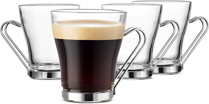 Bormioli Rocco Oslo 7.5 oz. Cappuccino Tempered Glass Cup by Bormioli+Rocco