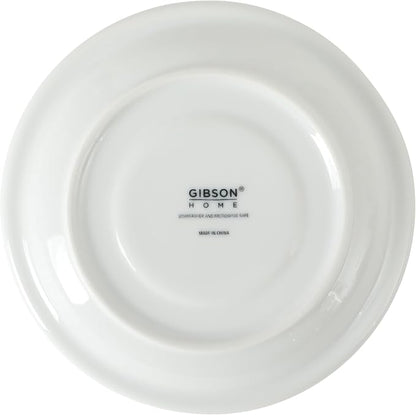 Gibson Home Gracious Dining 7-Ounce Cappuccino Cups Set of 4, Stackable Coffee - Image 9
