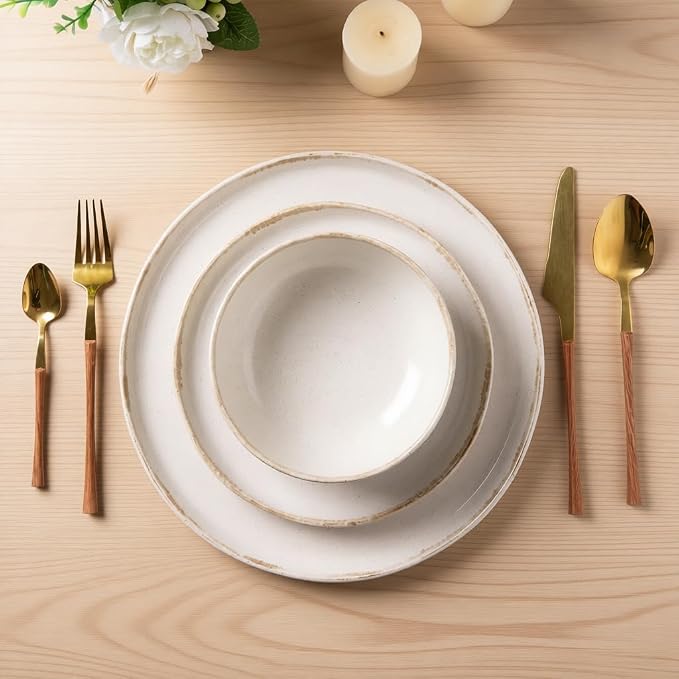 AmorArc Stoneware Dinnerware Sets - Image 3