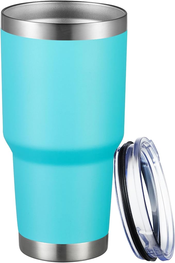 MEWAY 30oz Tumbler Double Wall Vacuum Insulated Travel Mug, Stainless Steel by MEWAY