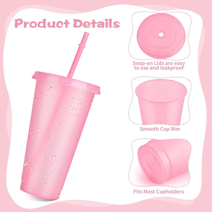 Hxezoc 16-Piece Reusable Cups - Image 6