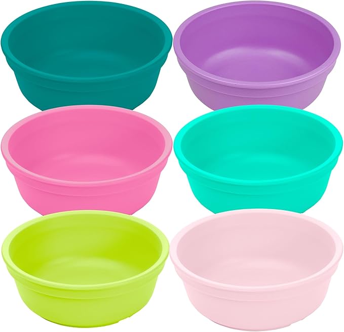 Re-Play 12 oz. Toddler Bowls Set of 6 by Re-Play