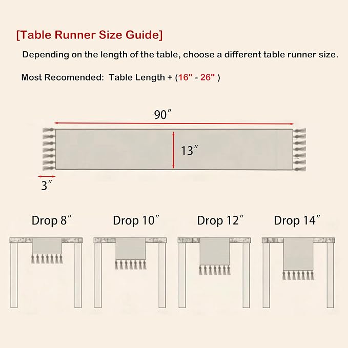 Cotton Farmhouse Table Runner - Image 5