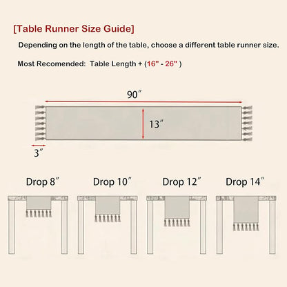 Cotton Farmhouse Table Runner - Image 5